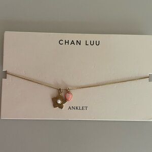 Chan Luu Gold Flower Anklet